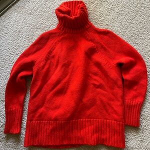 Tuckernuck Red Turtleneck Sweater